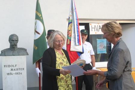 Slovesnost ob15. obletnici  Notranjskega domoljubnega društva General Maister Unec 30 Foto Ljubo Vukelič